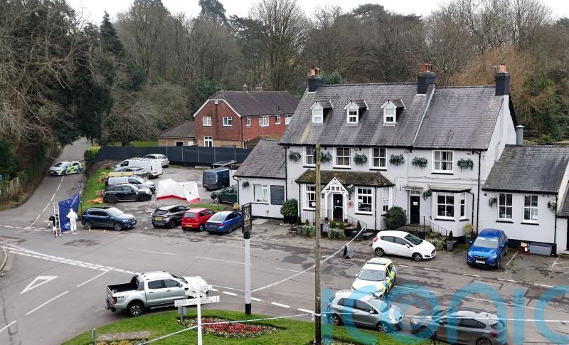 Woman shot dead at pub on Valentine’s night
