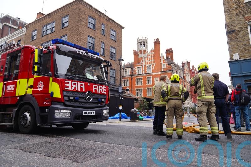 Fire at luxury hotel Chiltern Firehouse caused by wood falling from pizza oven