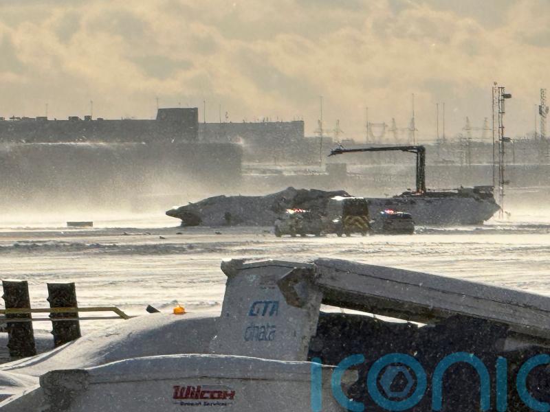 19 injured as Delta Airlines plane overturns on landing at Toronto airport