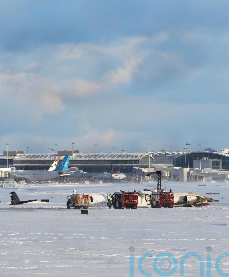 No fatalities and 17 injured in Delta jet crash in Toronto, official says