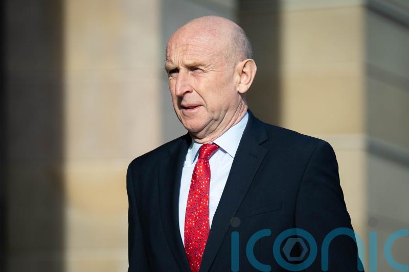 Healey warns against ‘jeopardising the peace by forgetting about the war’