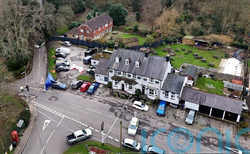 Valentine’s Day pub shooting suspect ‘dead after falling into river Thames’