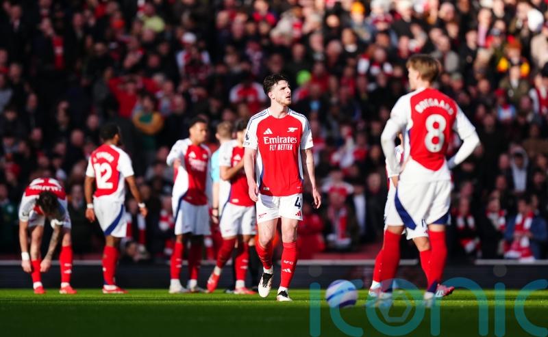 Ten-man Arsenal’s title tilt in tatters as West Ham claim victory