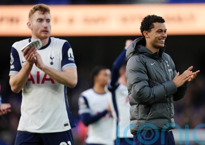 Brennan Johnson at the double as Tottenham&rsquo;s winning run continues