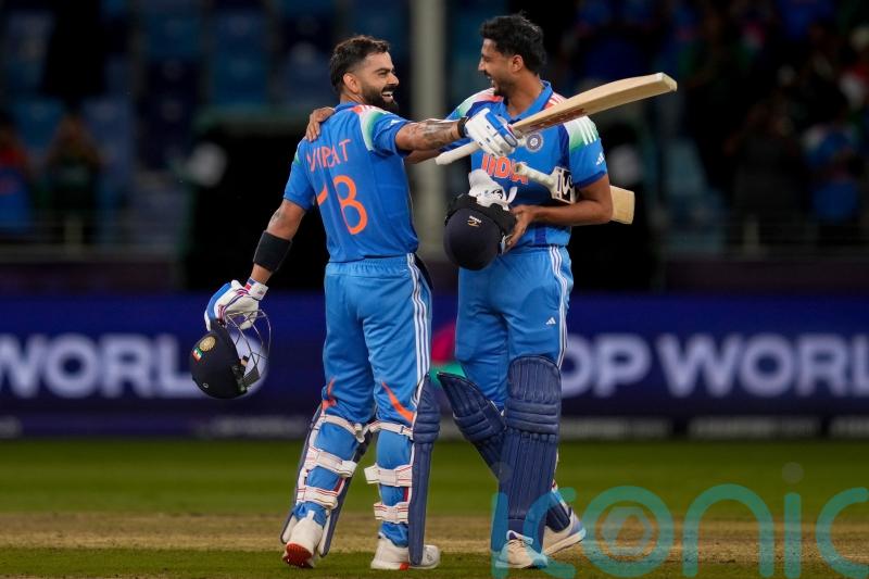 Virat Kohli ton against Pakistan puts India on brink of Champions Trophy semis