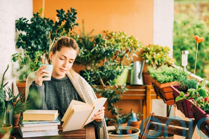 How to create an outdoor reading space in a small garden