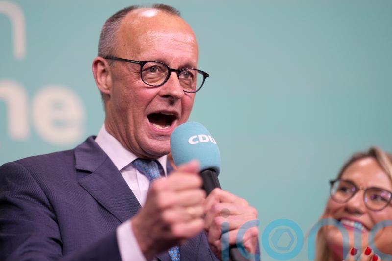 Friedrich Merz on course to lead Germany after election and vows to unite Europe