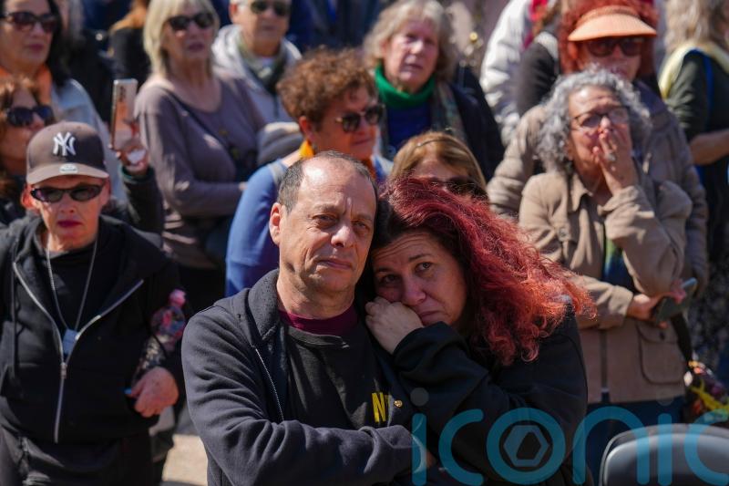 Israelis bid farewell to mother and two young sons killed in captivity in Gaza