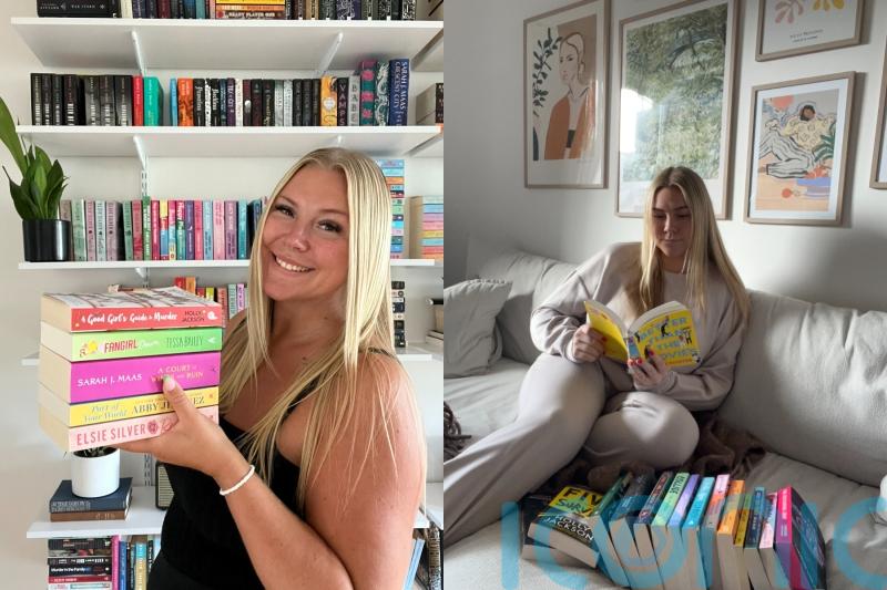Teacher reads 156 books in a year and holds 24-hour readathons on TikTok where she only stops reading to sleep