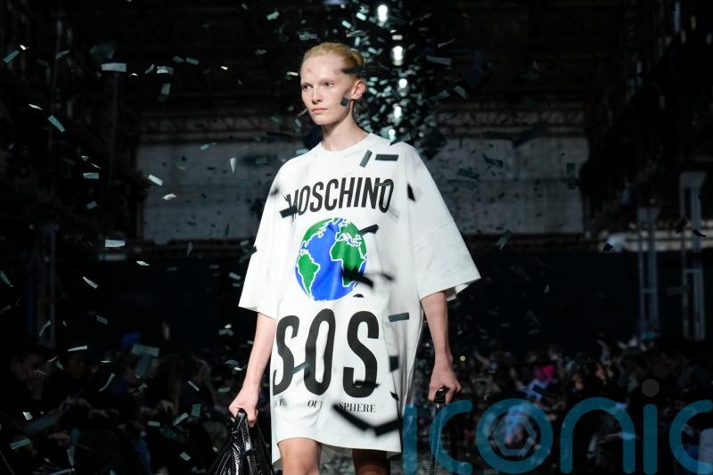 Moschino takes out the rubbish at Milan Fashion Week