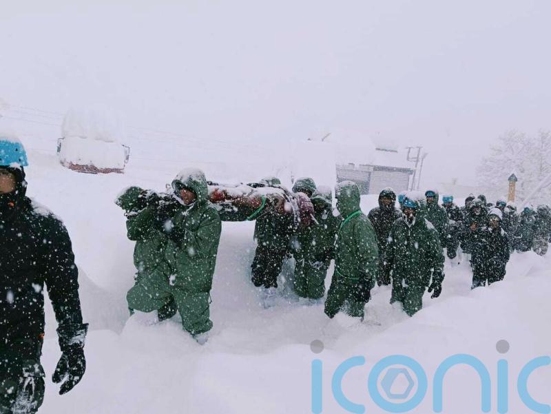 At least four construction workers killed in avalanche in northern India