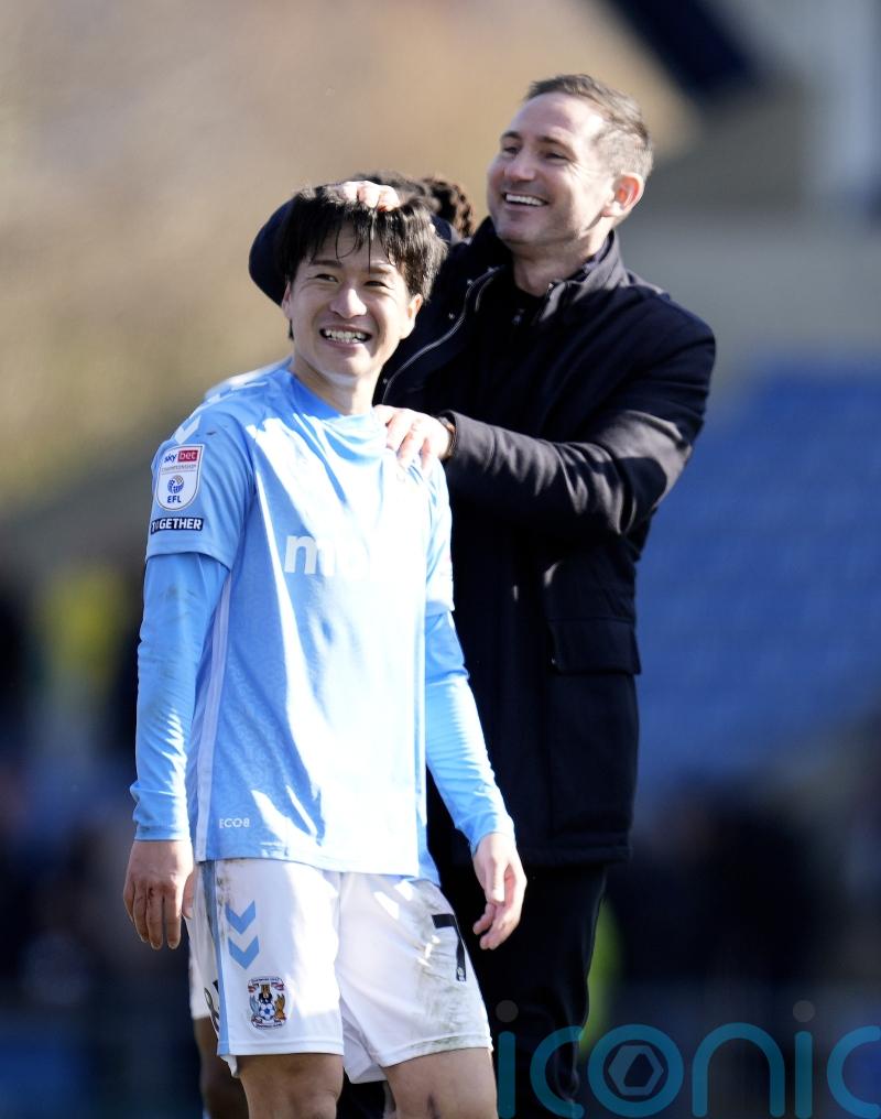 Coventry boss Frank Lampard praises Tatsuhiro Sakamoto after beating Oxford