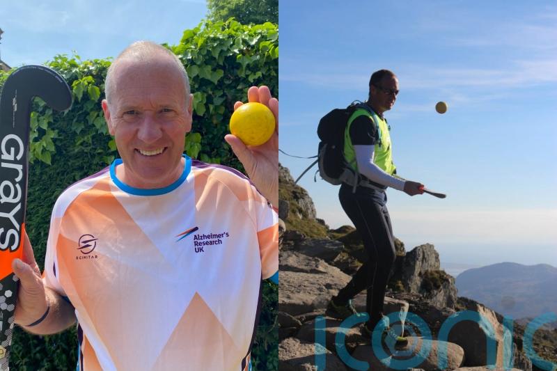 Inventor of ‘extreme hockey dribbling’, 63, hopes to leave ‘a legacy’ after conquering records and mountains