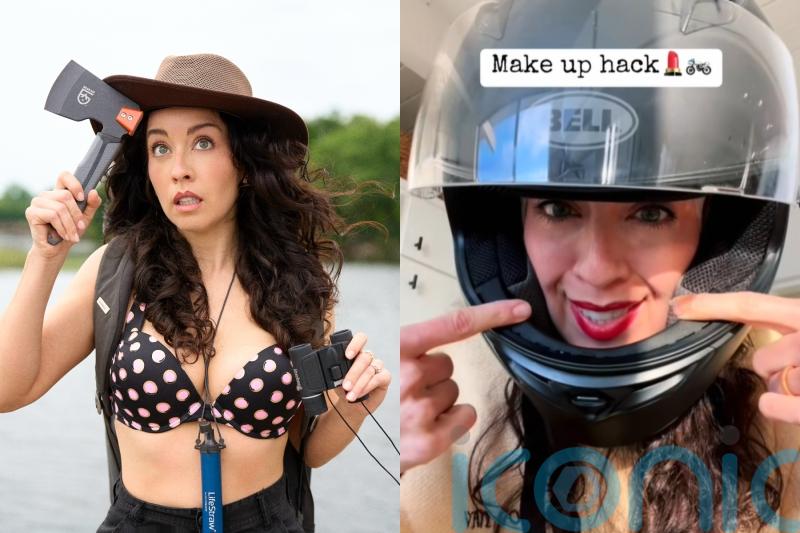 Doomsday prepper’s survival skills for women go viral as she treats make-up ‘like war paint’ and keeps crowbar by bed
