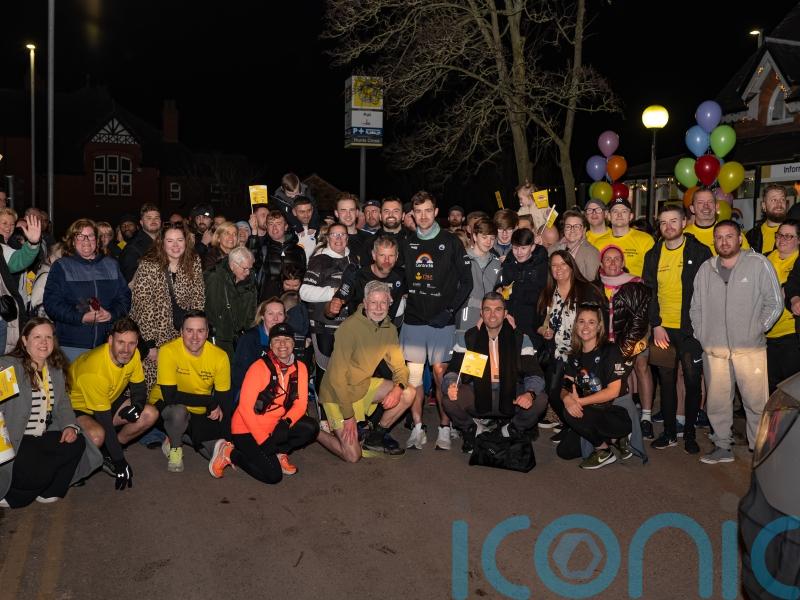 Runner’s 28-hour railway challenge on track to raise more than £40,000