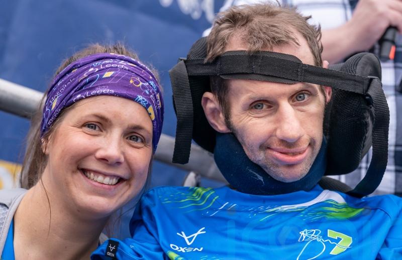 Rob Burrow’s widow to run London Marathon in tribute to husband