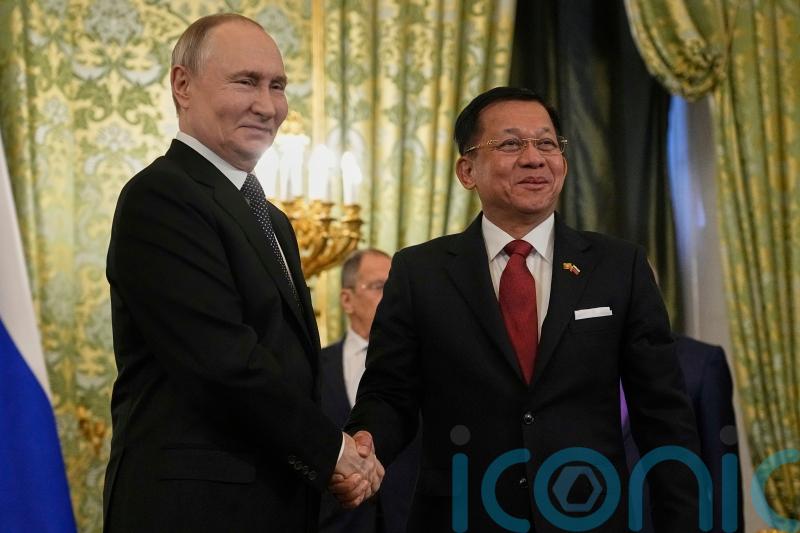 Head of Myanmar’s military government in Russia for co-operation talks