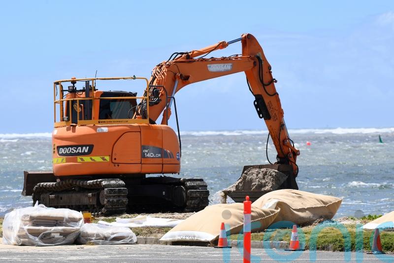 Residents prepare as cyclone approaches Australian coast near Brisbane