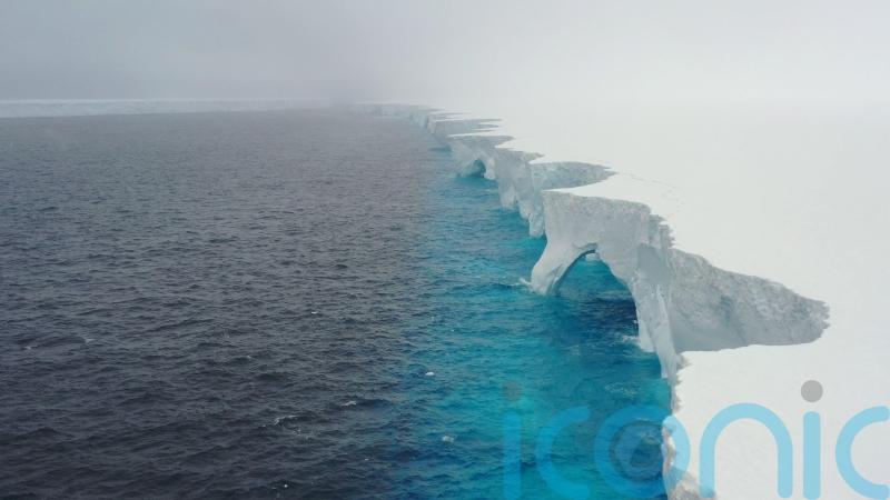 Iceberg twice the size of Greater London runs aground near South Georgia