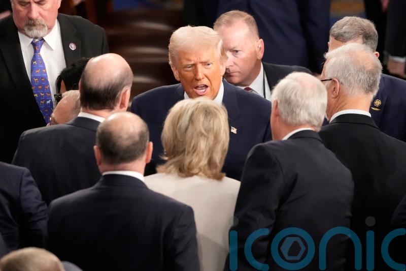 Focus on misleading claims by Trump during US Congress address
