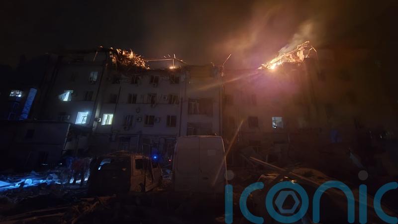 Aid worker says ‘not the time for crying’ after surviving Russian missile attack
