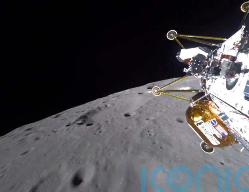 Private lunar lander may have fallen over while landing near Moon’s south pole