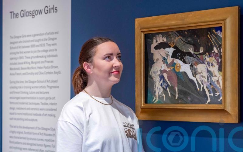 Gallery displays rare painting to mark International Women’s Day