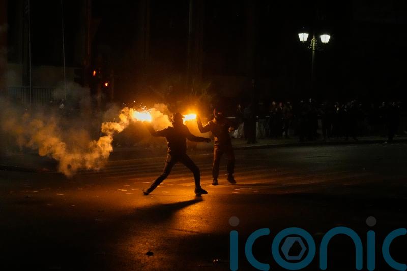 Violence erupts in Greece as government challenged in vote over rail disaster