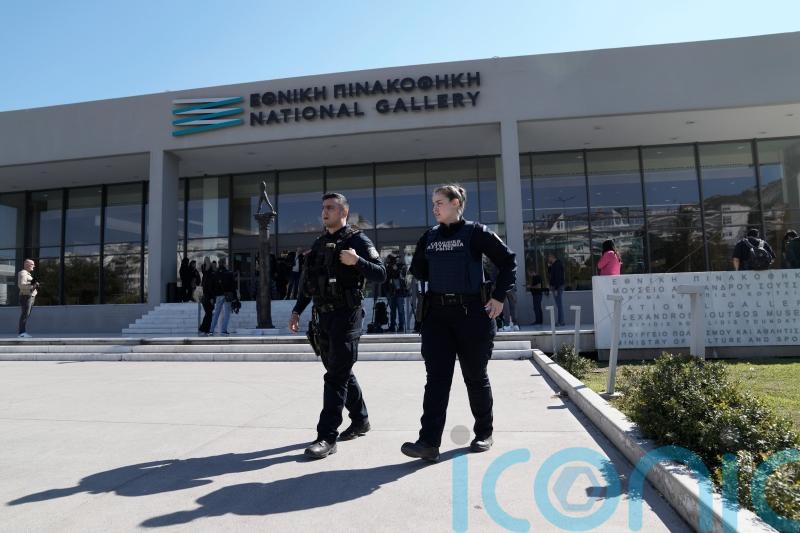 Greece’s National Gallery closed following arrest of MP after artworks damaged