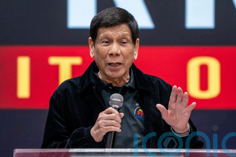 Former Philippines president Rodrigo Duterte arrested