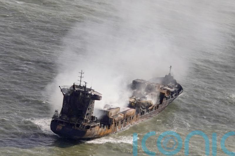 North Sea crash vessel expected to sink – minister