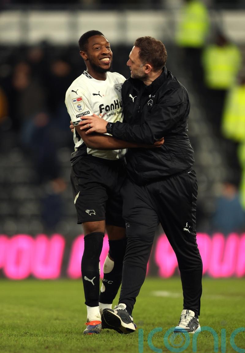 John Eustace says Derby will ‘fight until the end’ for survival after win
