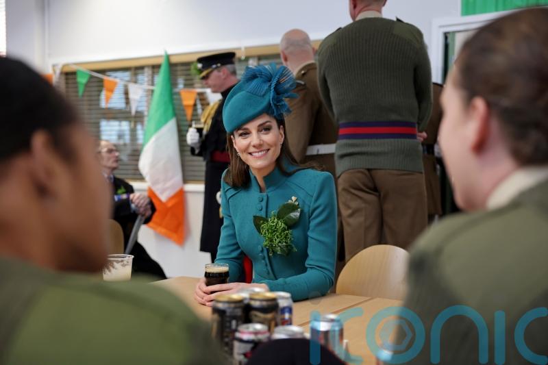 Kate to make solo St Patrick&rsquo;s Day appearance with Irish Guards