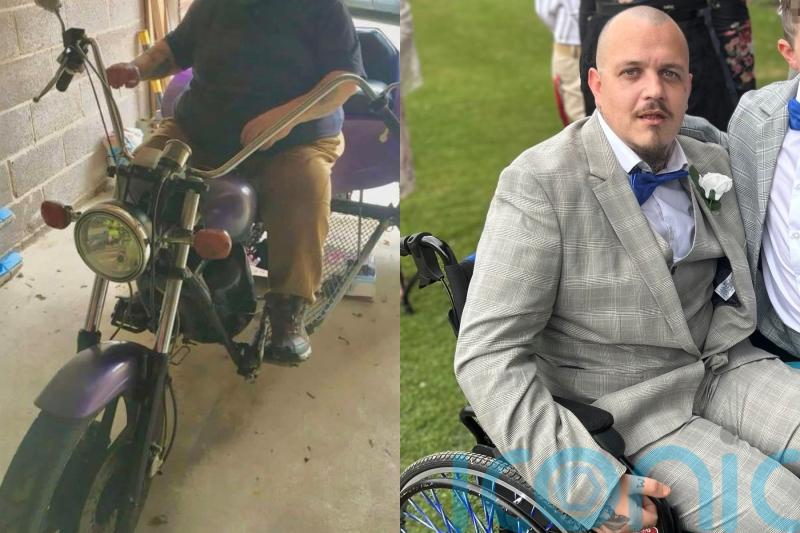 Single dad’s leg ‘ripped apart’ and later amputated after fall from £2,500 trike he bought as gift just hours before