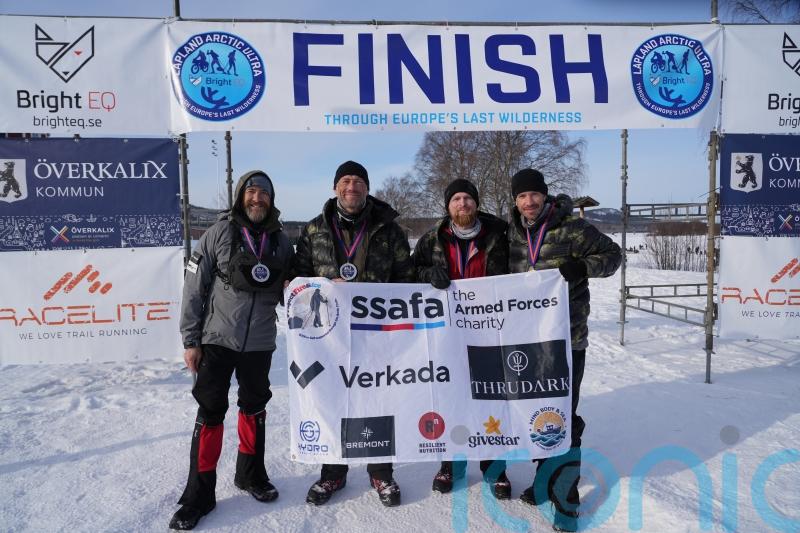Veterans complete Arctic charity challenge thanks to ‘teamwork and friendship’