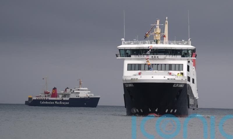 Glen Sannox out of action because of crack in ferry’s hull, CalMac says