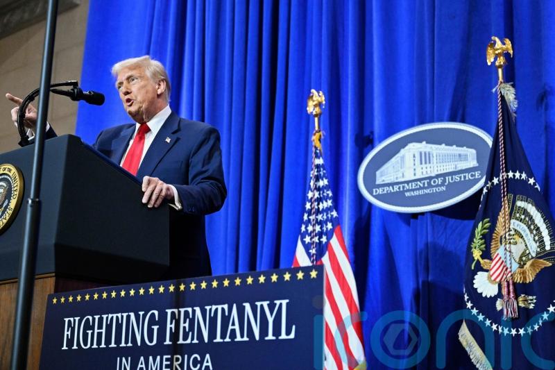 Trump pledges to ‘expel rogue actors’ in political speech at Justice Department