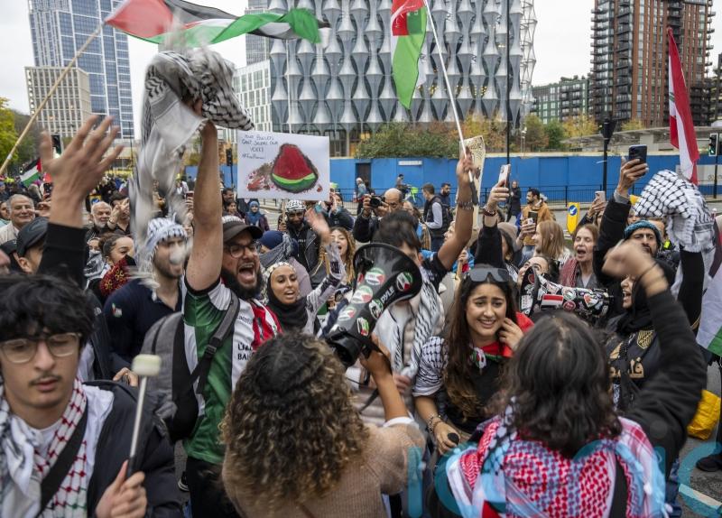 Thousands of protesters expected to gather in London amid police warnings