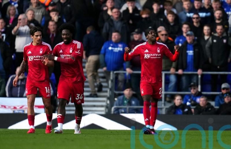 Anthony Elanga brace helps Forest see off Ipswich and boost Champions League bid