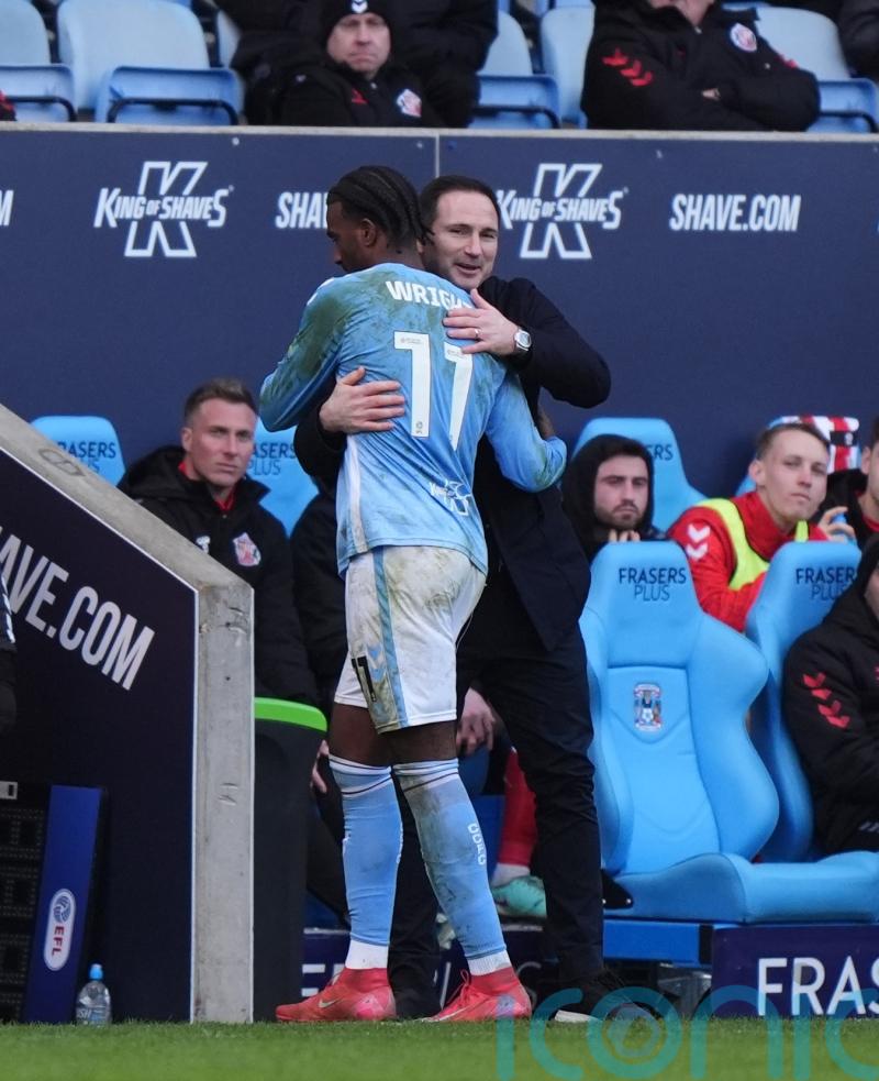 Coventry boss Frank Lampard hails hat-trick hero Haji Wright