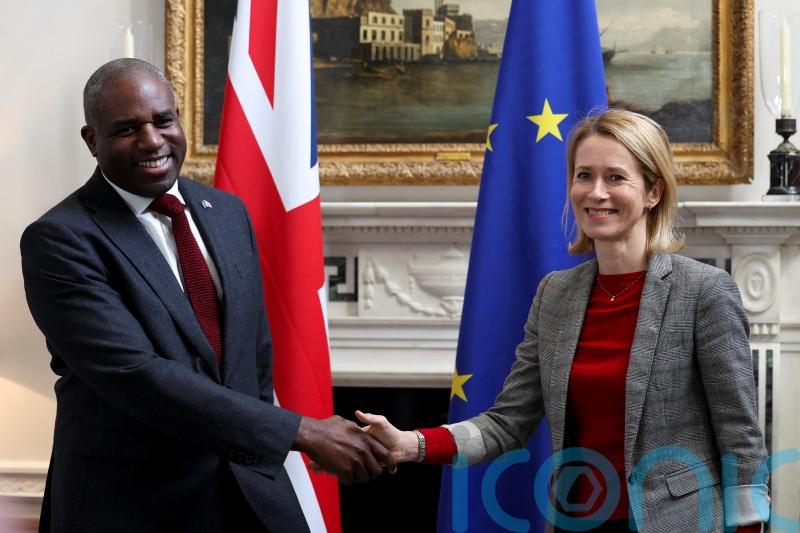 Lammy voices need for lasting Ukraine peace ahead of meeting with EU official