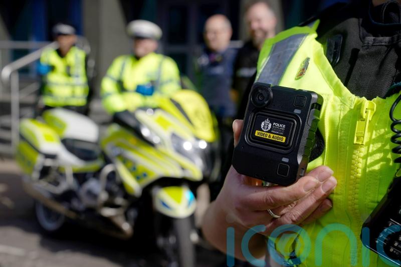 First police officers equipped with body-worn cameras as national rollout begins