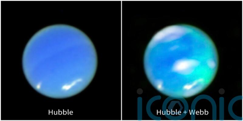 Neptune&rsquo;s auroras captured in great detail by Nasa&rsquo;s Webb telescope