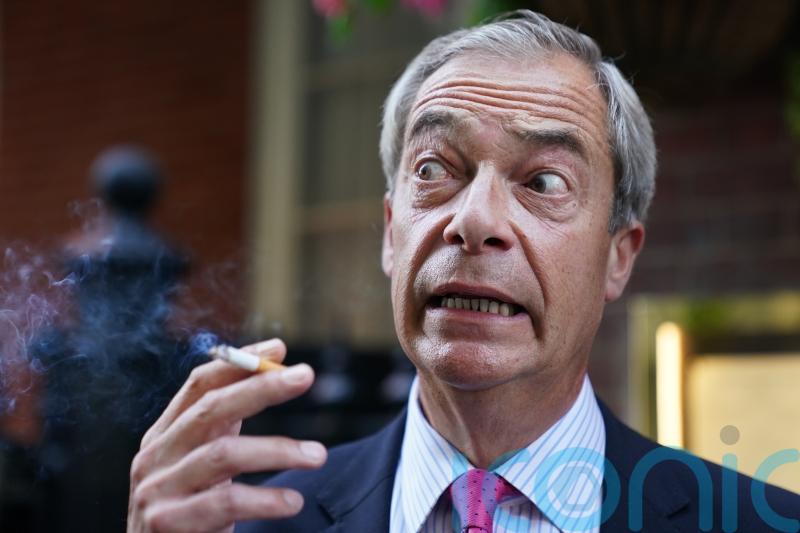 Nigel Farage says ‘spirit of Cromwell alive and well’ as he slams smoking ban