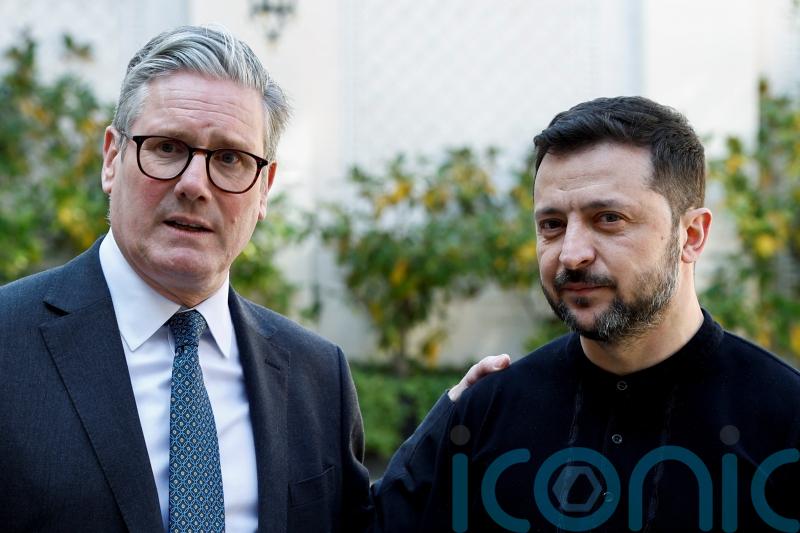 Zelensky thanks Starmer for support after Paris talks