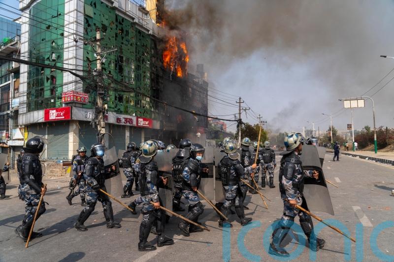 Two dead as supporters of Nepal’s former king clash with police