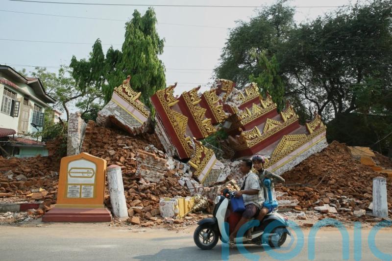 UK sends £10m of ‘life-saving aid’ to Myanmar after earthquake