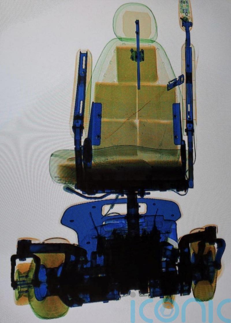 Airport security check uncovers £1m cocaine stash hidden in electric wheelchair