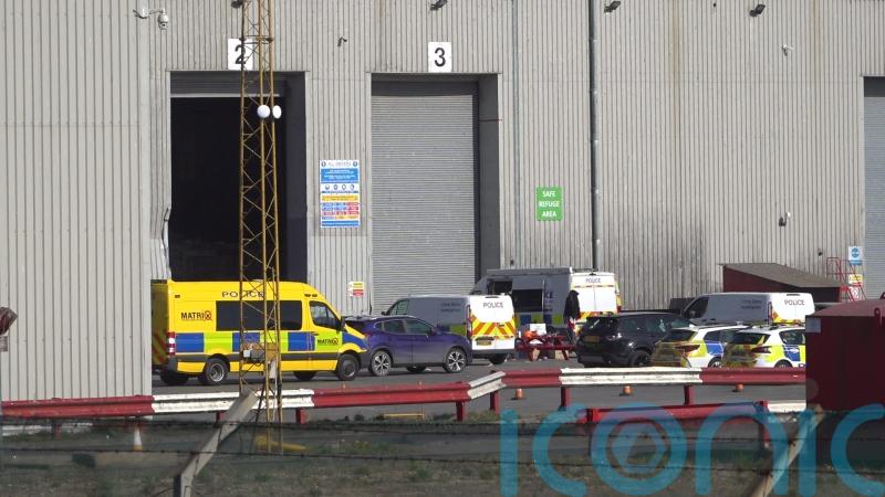 Police still probing recycling plant three days after bones find