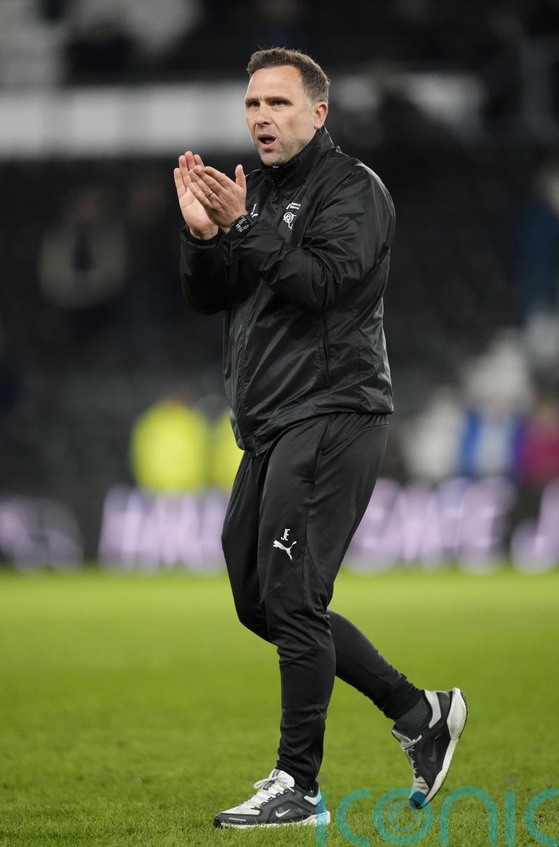 John Eustace delighted to see Derby reaping the rewards of hard work